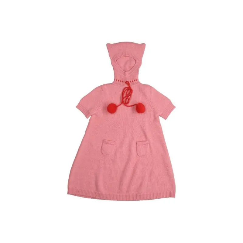 GUCCI SS23 Short Sleeved Dresses Women's Pink-0