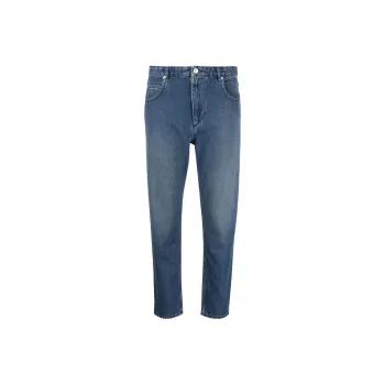 ISABEL MARANT ETOILE Mid Rise Straight Leg Jeans