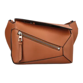 LOEWE Calfskin Fanny Pack Mini Women's Brown