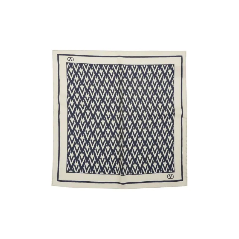 Valentino All Over Patterned Scarf-0