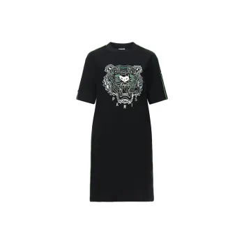 KENZO Short Sleeved Dresses Women's Black