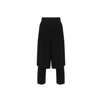Homme Plissé Issey Miyake High waisted Layered Trousers