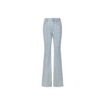Three Quarters Jeans Women's Blue