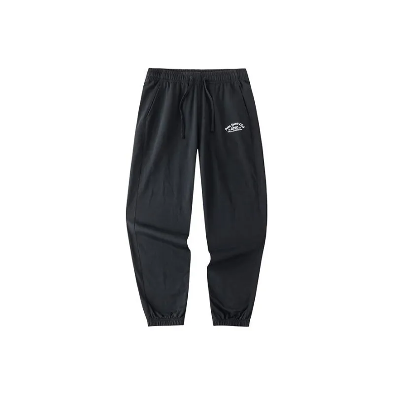 Anta Knitted Sports Pants Women's Basic Black-0