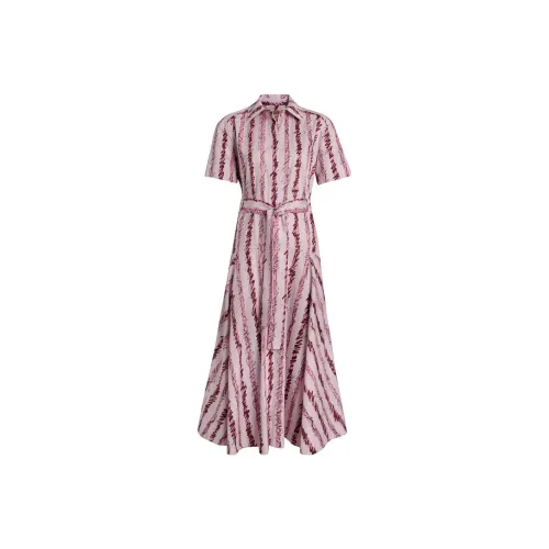 Burberry Short Sleeved Dresses Women's Pink