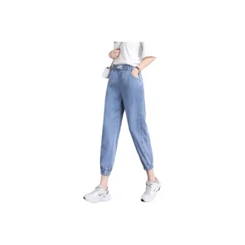 SITOL Jeans Women's Blue Cropped