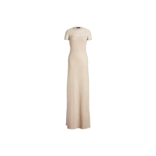 Polo Ralph Lauren Short-Sleeved Dresses Women's Beige