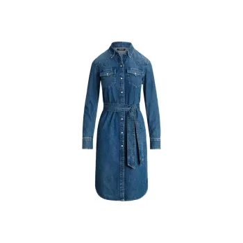 Ralph Lauren Denim Midi Dress