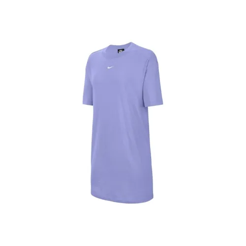 Nike Short Sleeved Dresses Women's Light Purple