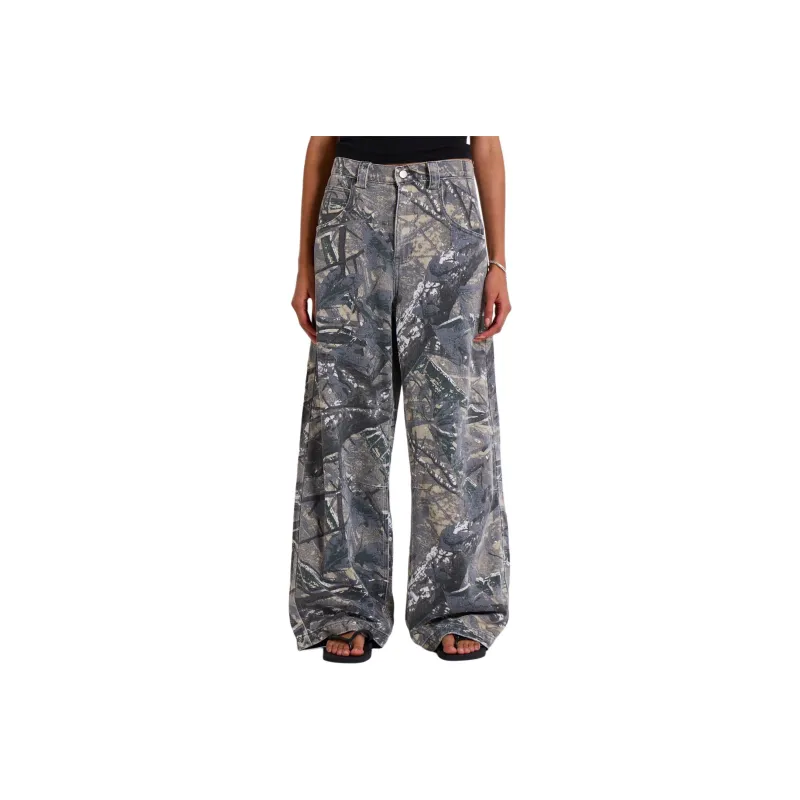 Jaded London Forest Camo Colossus Jeans Jeans Women's Camouflage-0