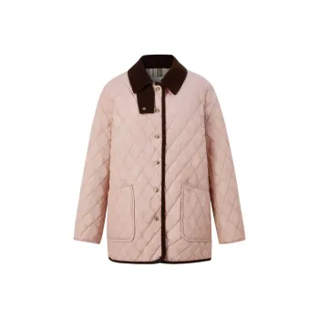 E.land Puffer Jacket Women's Light Pink