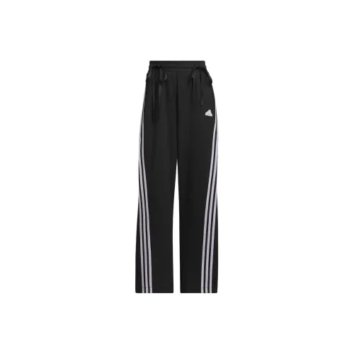 Adidas Dance Interlock Joggers Knitted Sweatpants Women's Black