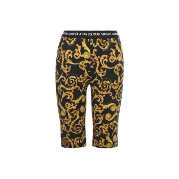 VERSACE JEANS COUTURE Casual Shorts Women's Yellow