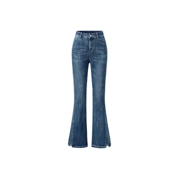 CHICHY CHICHY Size Sister Series Jeans Women's Azure Blue
