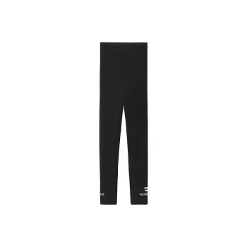 Balenciaga Leggings Slim Fit Women's Black