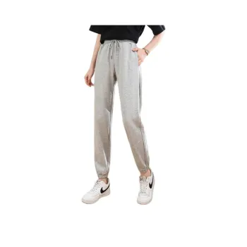 JEANSWEST Casual Pants Women's Light Gray