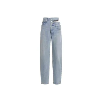 AGOLDE High-waisted Straight-leg Jeans