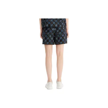 XII BASKET Casual Shorts Women's Navy Blue