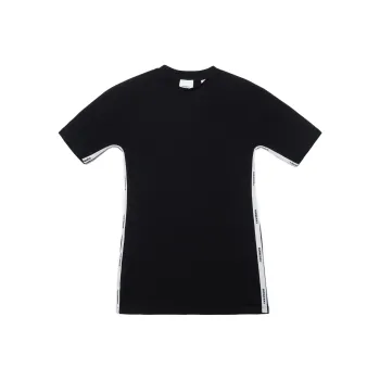 Burberry Short Sleeved Dresses Women's Black