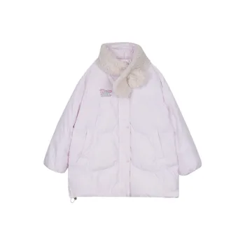 MASOOMAKE Puffer Jacket Women's Pink