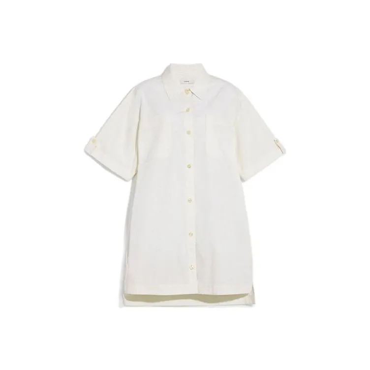 COACH Short-Sleeved Dresses Women's White-0