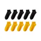 10 Pack (Black 5+Ginger Yellow 5)