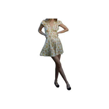 DOEN DIANNE DRESS Short-Sleeved Dresses Women's Amber