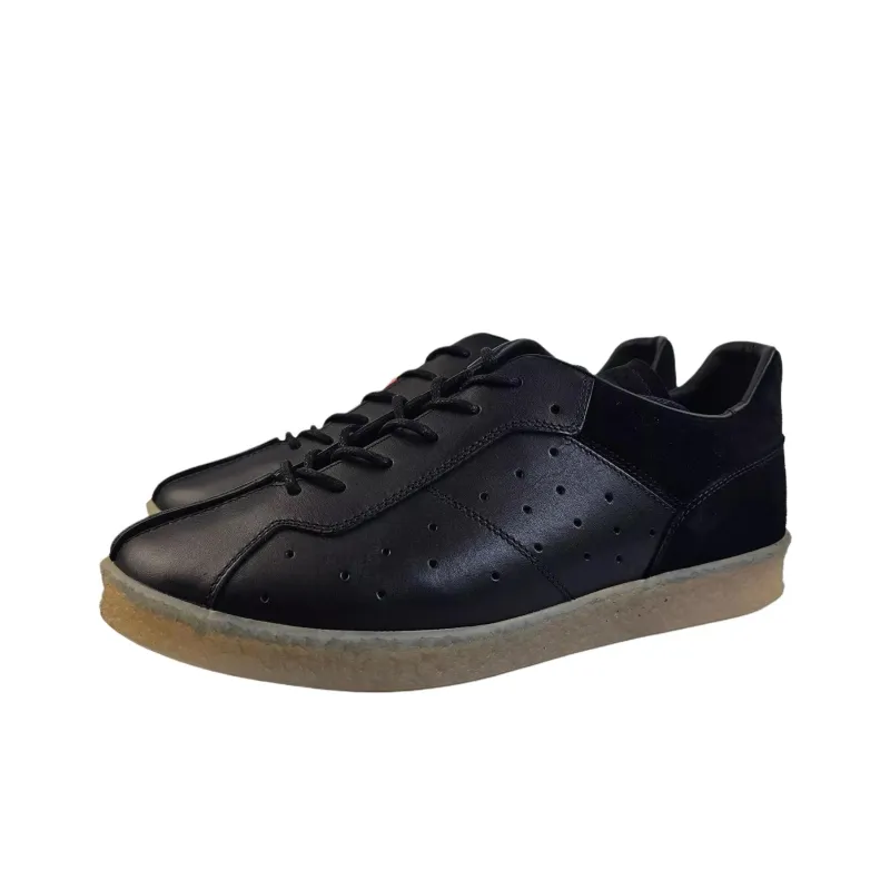 MM6 Maison Margiela Court Low Top Skateboard Shoes Men's Black-2
