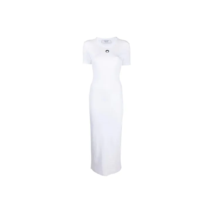 Marine Serre Cocoon T shirt Maxi Dress-0