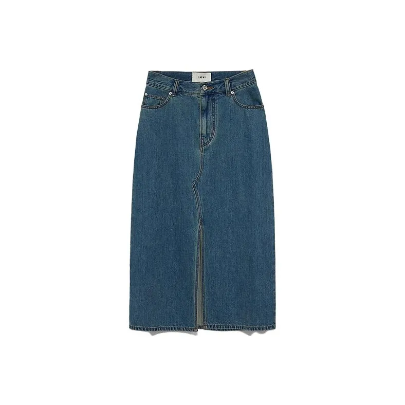 IMMI Denim Long Skirts Women's Blue-0