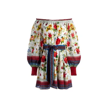 ALICE+OLIVIA SS24 Long-Sleeved Dresses Women's Multicolor