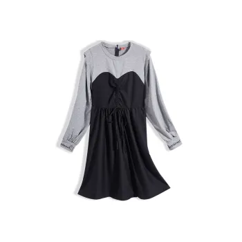EPTISON WOMAN MOGUIMAO Patchwork Style Dress
