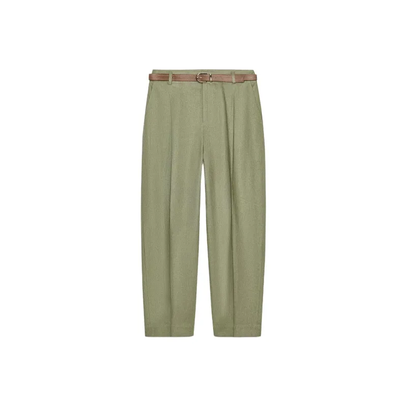 ZARA Casual Pants Women's Light Khaki-0