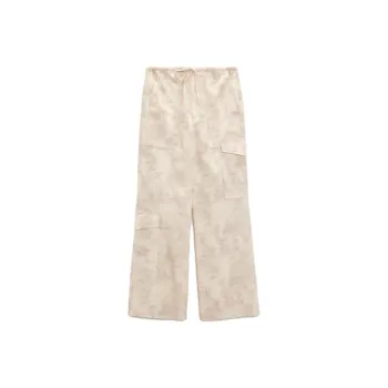 ZARA Cargo Pants Women's White