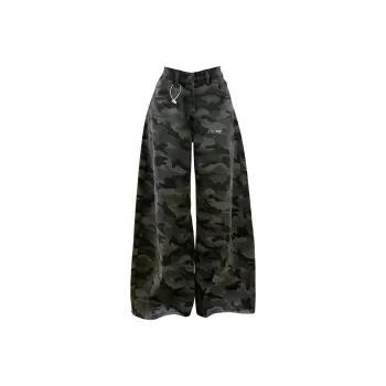 Honey Casual Pants Unisex Camouflage