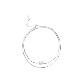 TAOHUAZHAOZHAO S925 Silver Bracelets Women's