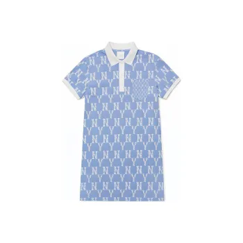 MLB Short Sleeved Dresses Women's Blue