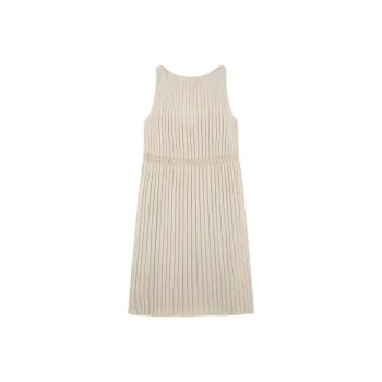 THEORY Sleeveless Dresses Women's Vanilla
