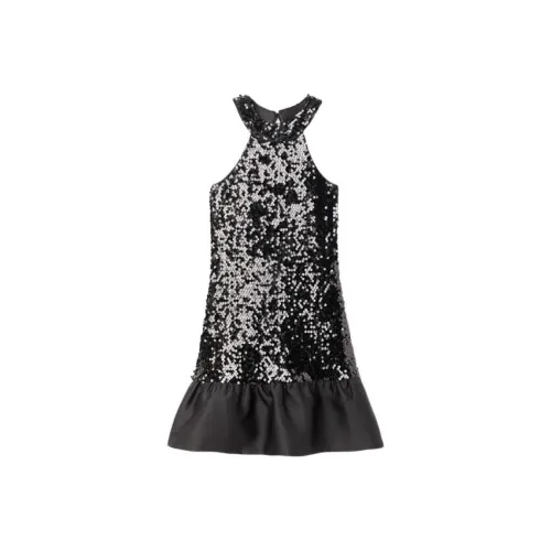 Sandro Sleeveless Dresses Women's Black