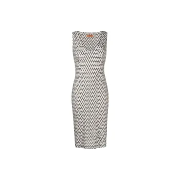 MISSONI Sleeveless Dresses Women's Black White