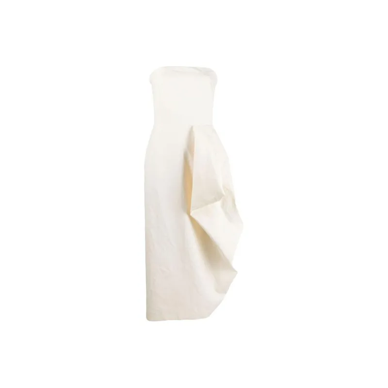 SportMax Sleeveless Dresses Women's White-0