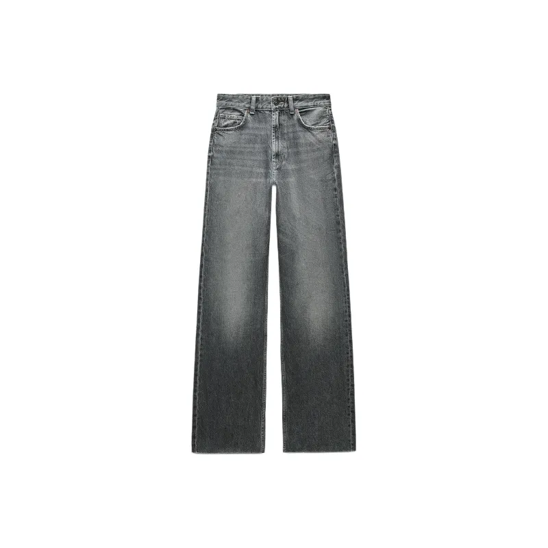 ZARA Trf Jeans Women's Gray-0