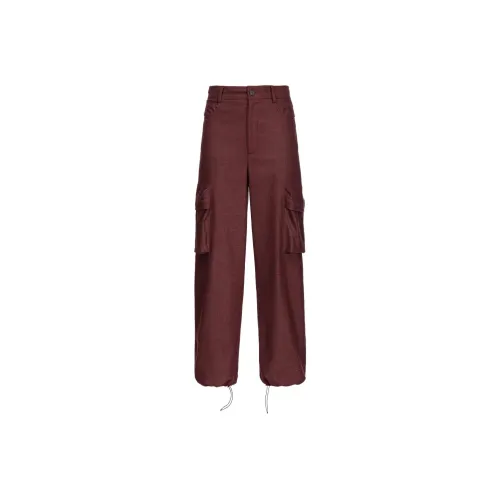 PINKO Prince Of Wales Flannel Cargo Trousers