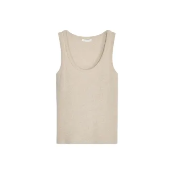 ZARA Tank Tops Women's Beige
