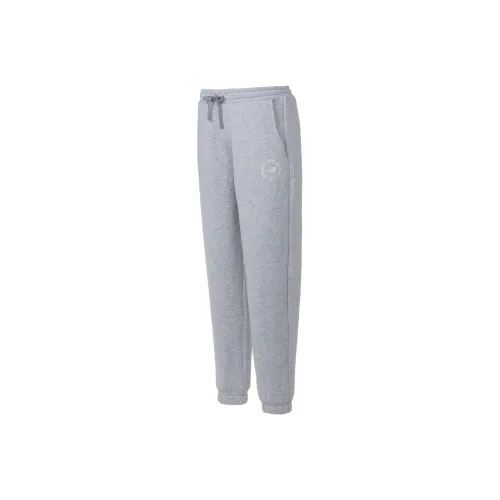 New Balance NBX Soft Alpine Knit Knitted Sports Pants Women's Heather Slate Gray