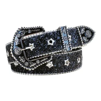 JEANSWEST PU Leather Belts Women's Width 3.8cm