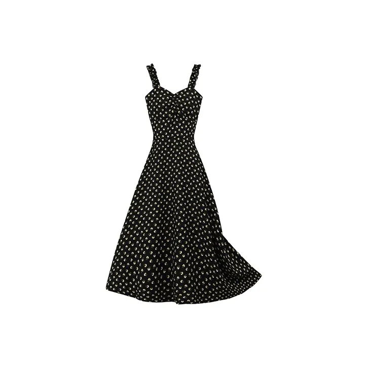 MOPB Camisole Dress Dress Black-0