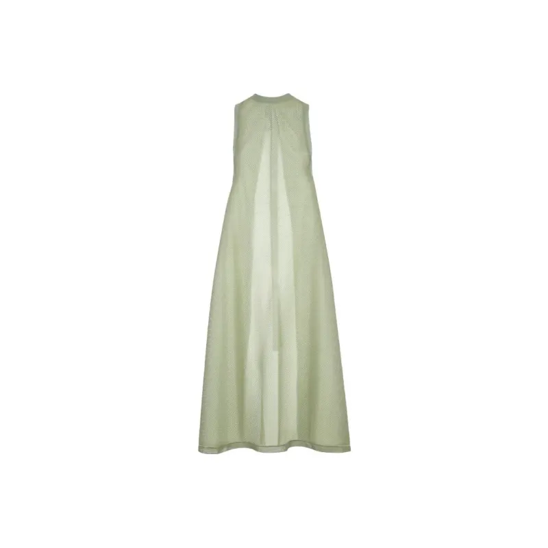 FENDI Sleeveless Dresses Women's Green-0