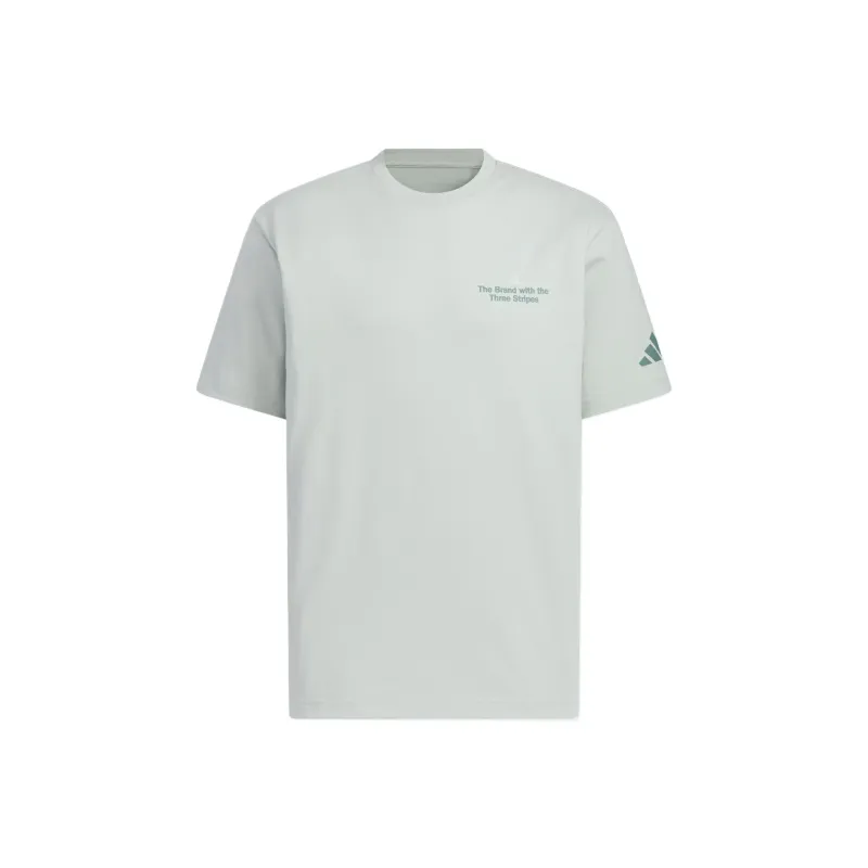 Adidas GFX SHORT SLEEVE T Shirt Men's Miracle Silver-0