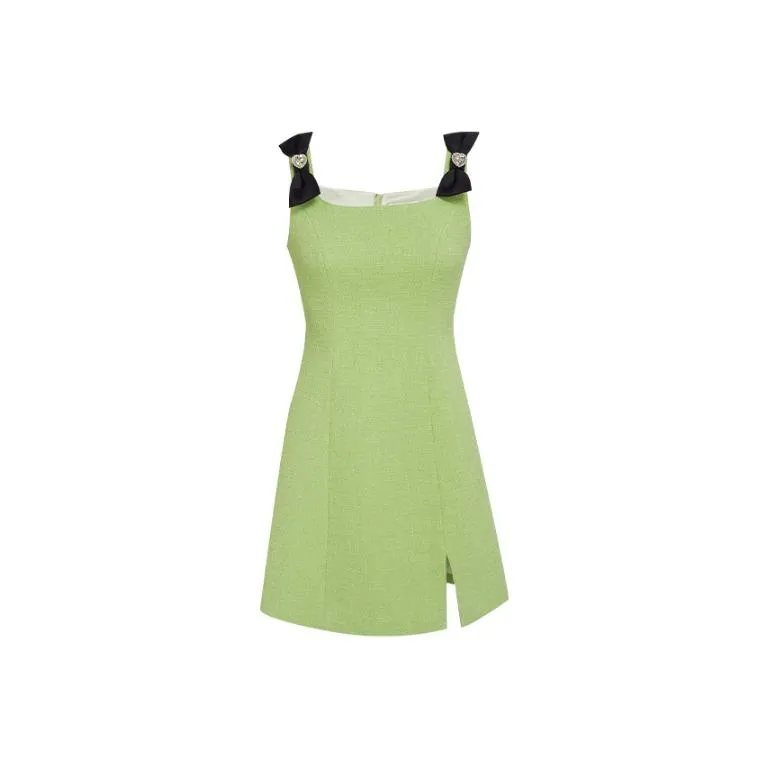 TAMMY TANGS Slip Dress Women's Green-0